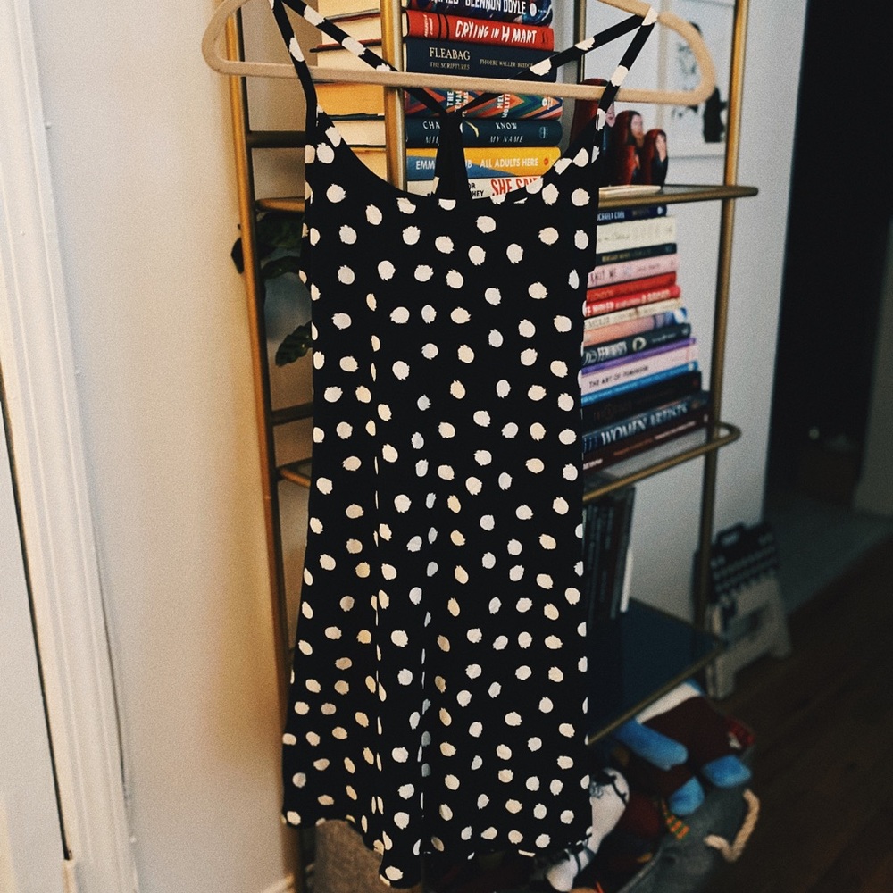 Outdoor Voices polka dot exercise dress
